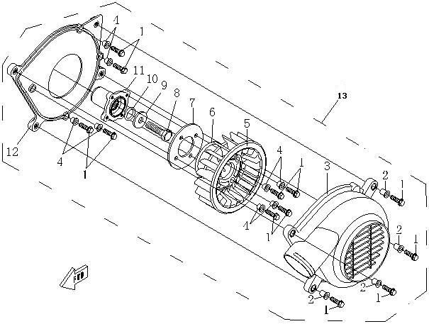 Picture of E24 - RECOIL STARTER