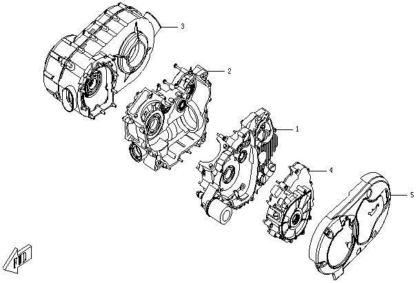Picture of E01 - CRANKCASE ASSY