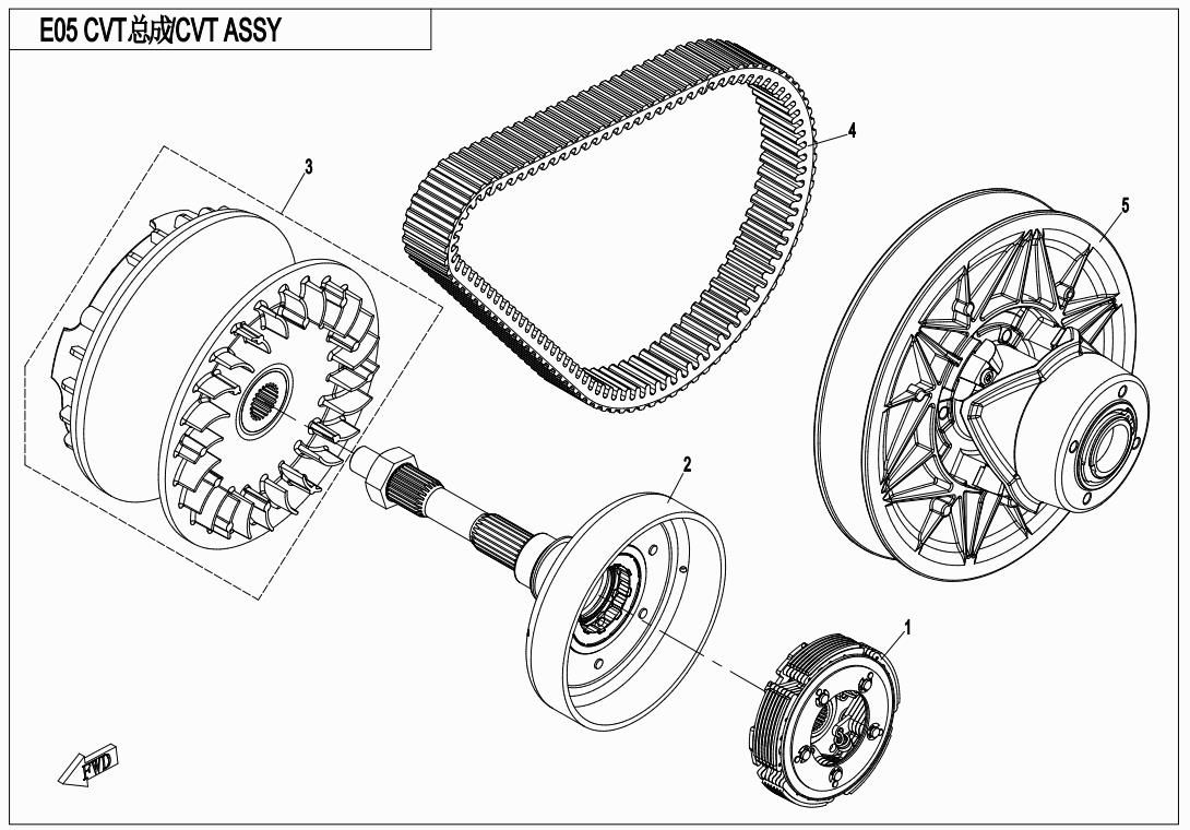 Picture of E05 - CVT ASSY