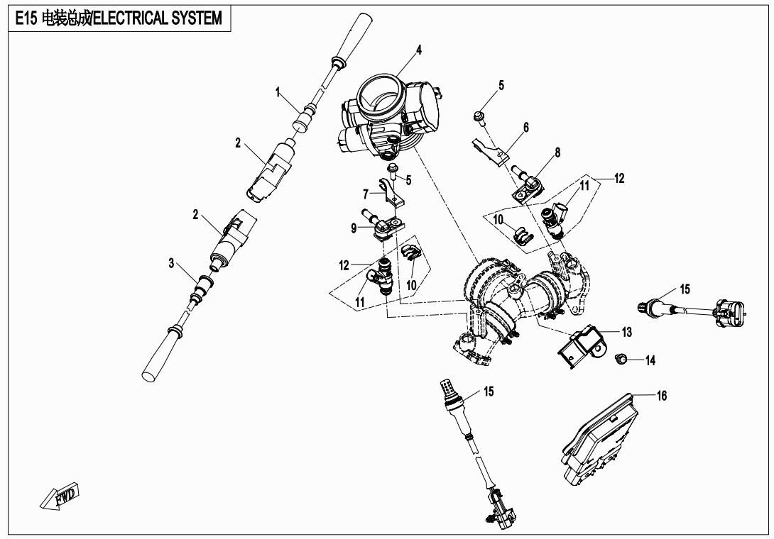 Picture of E15 - ELECTRIC SYSTEM