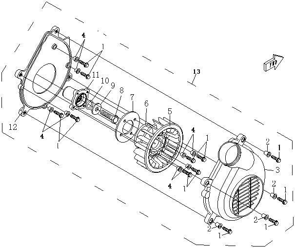 Picture of E25 - COOLING FAN