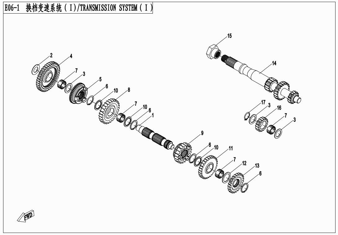 Picture of E06-1 - TRANSMISSION I