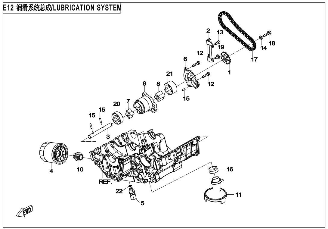 Picture of E12 - LUBRICATION SYSTEM