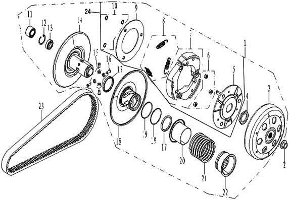 Picture of E05-2 - CLUTCH ASSY