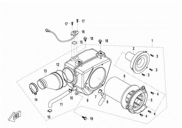 Picture of E18 - AIR FILTER ASSY
