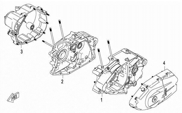 Picture of E01 - CRANKCASE ASSY
