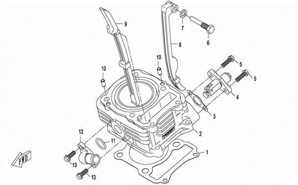Picture of E08 - CYLINDER BODY