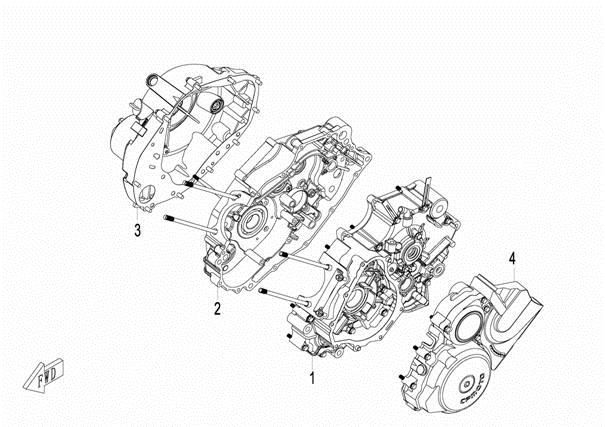Picture of E01 - CRANKCASE ASSY