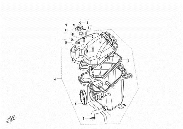 Picture of E18 - AIR FILTER ASSY