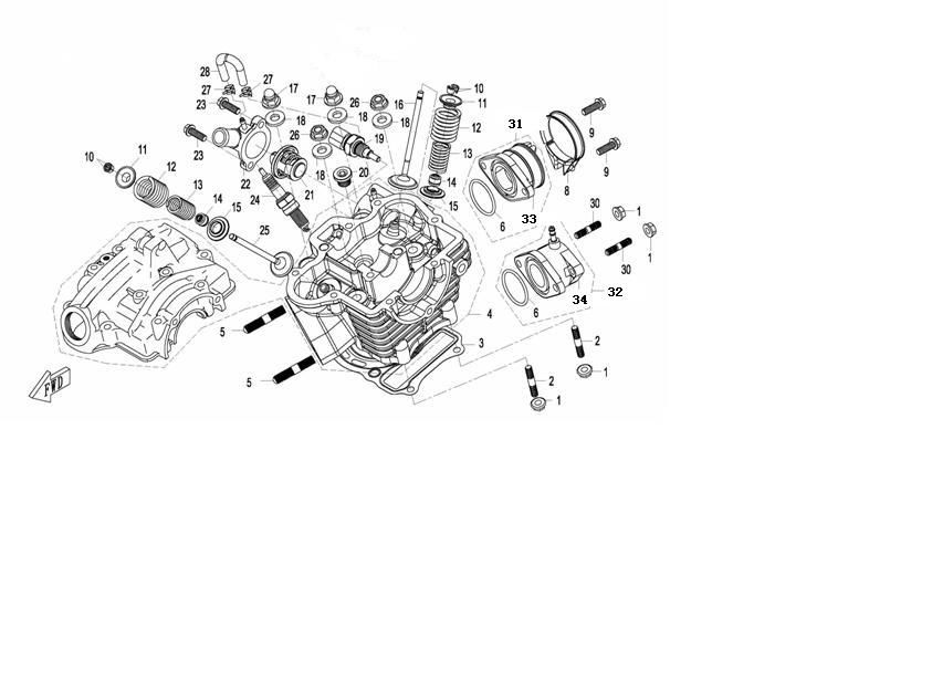 Picture of E07 - CYLINDER HEAD