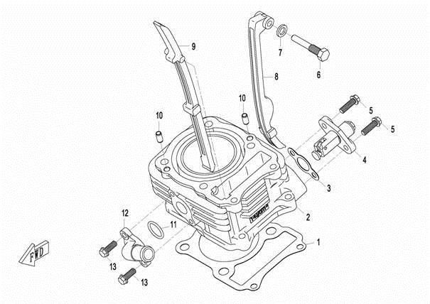 Picture of E08 - CYLINDER BODY ASSY