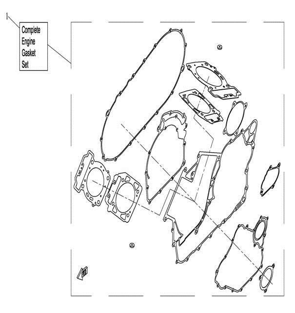 Picture of E29 - ENGINE GASKET SET