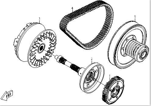 Picture of E14 - CLUTCH & CVT