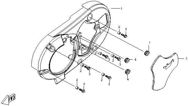 Picture of E06-2 - LEFT SIDE COVER ASSY(GOES)