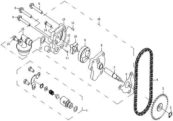 Picture of E22 - OIL PUMP