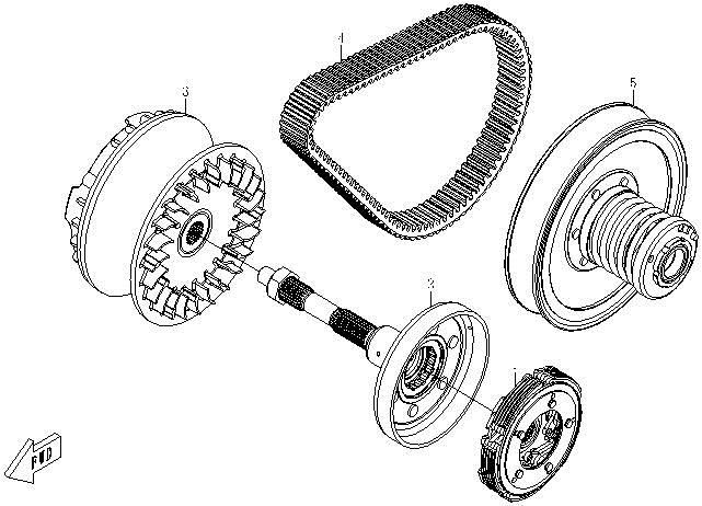 Picture of E15 - CLUTCH , CVT