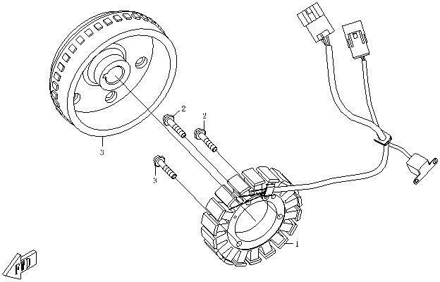 Picture of E13 - MAGNETO STATOR