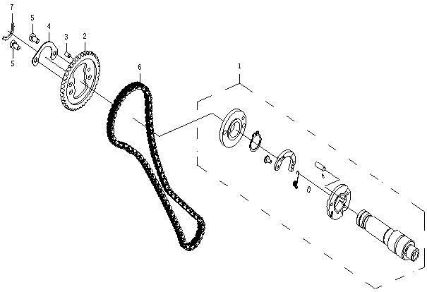 Picture of E12 - CAMSHAFT ASSY.