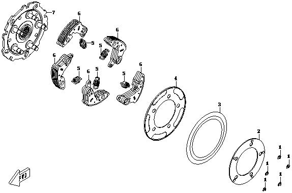 Picture of E18 - CLUTCH ASSY.
