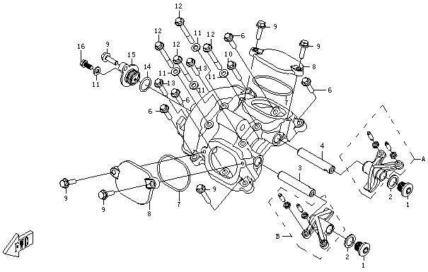 Picture of E08 - CYLINDER HEAD COVER