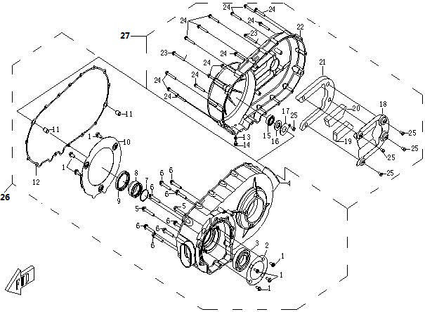 Picture of E04 - CVT HOUSING
