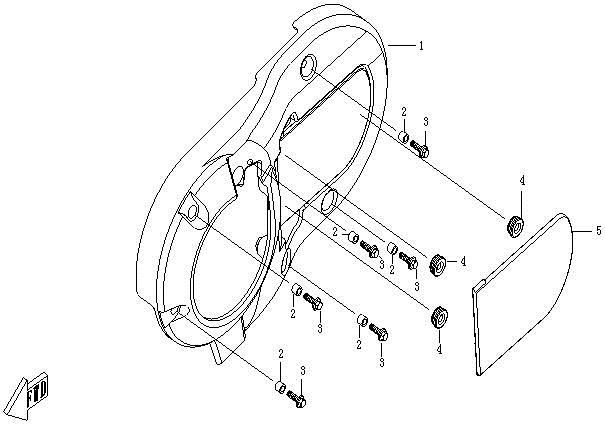 Picture of E06-1 - LEFT SIDE COVER ASSY