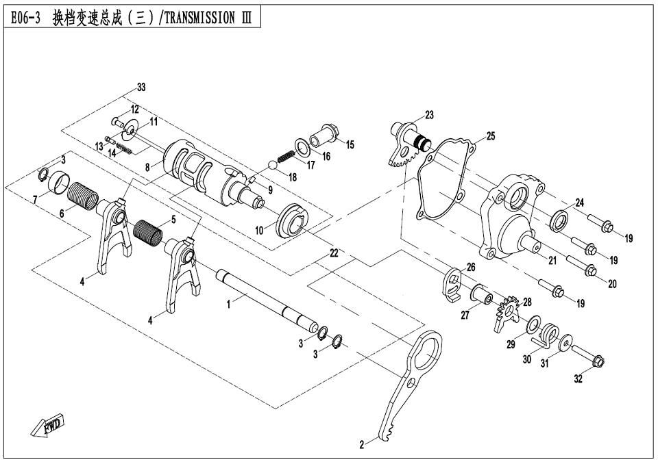 Picture of E06-3 - TRANSMISSION(III)