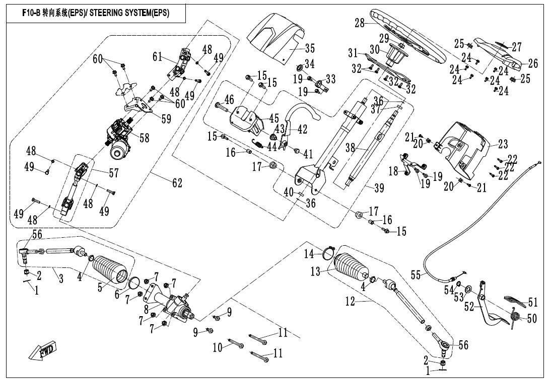 Picture of F10-B - STEERING SYSTEM(EPS)