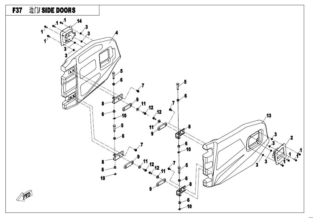 Picture of F37 - SIDE DOORS