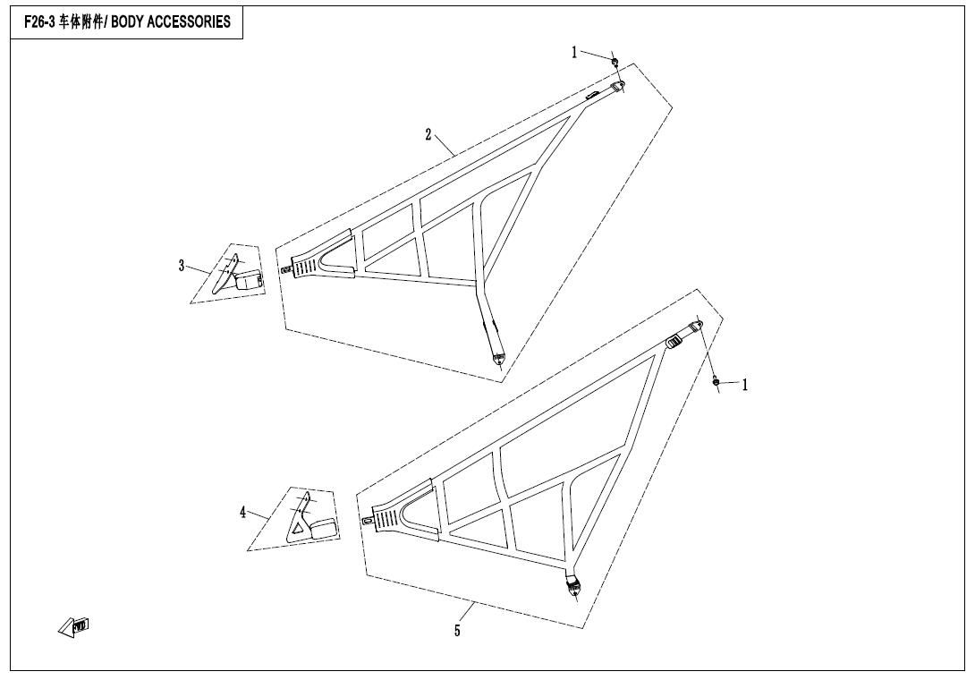 Picture of F26-3 - BODY ACCESSORIES