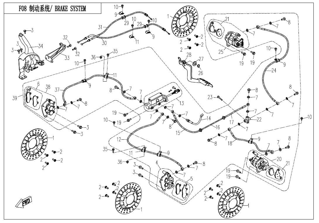 Picture of F08 - BRAKE SYSTEM