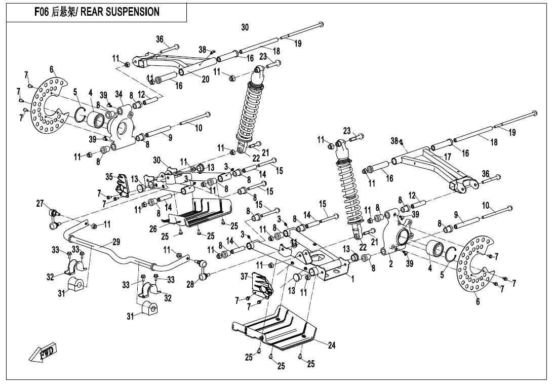 Picture of F06 - REAR SUSPENSION