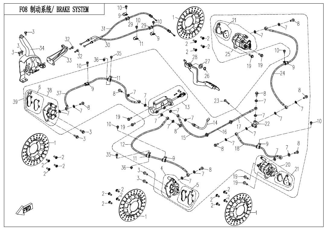 Picture of F08 - BRAKE SYSTEM