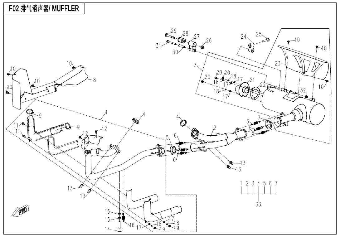 Picture of F02 - MUFFLER