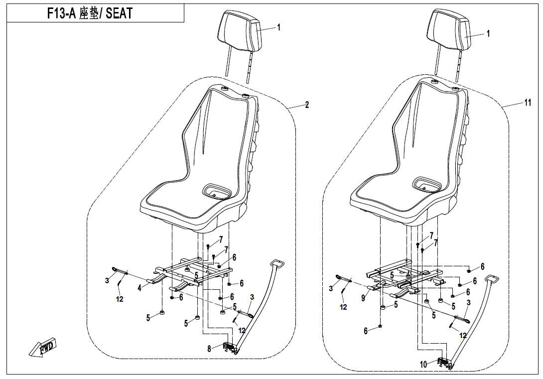 Picture of F13-A - SEAT