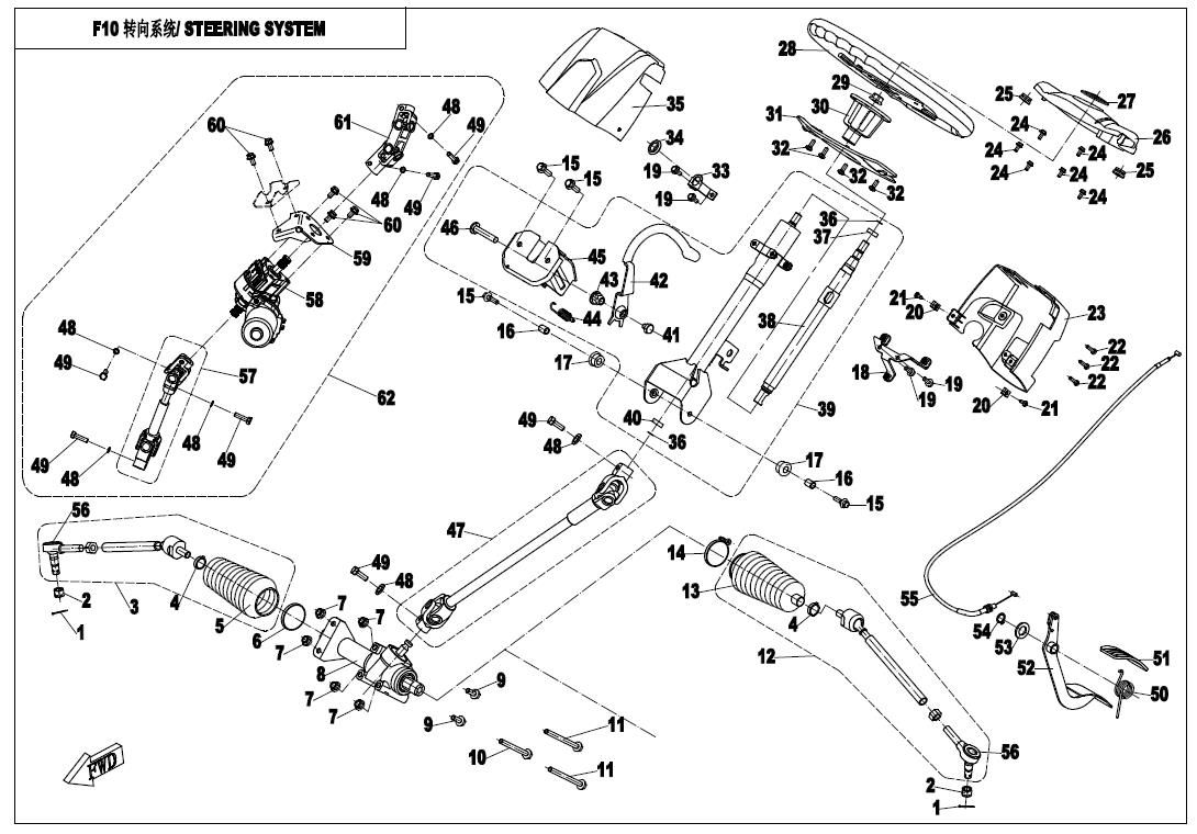 Picture of F10 - STEERING SYSTEM