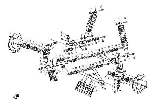 Picture of F05 - FRONT SUSPENSION