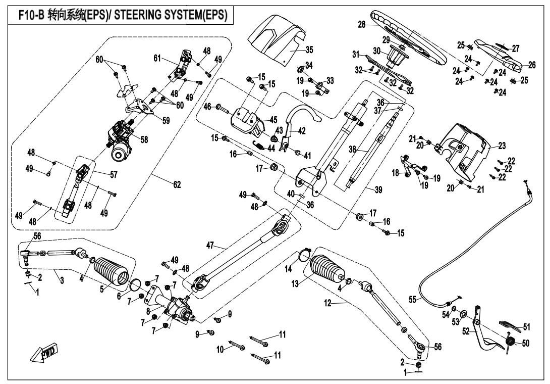Picture of F10-B - STEERING SYSTEM(EPS)