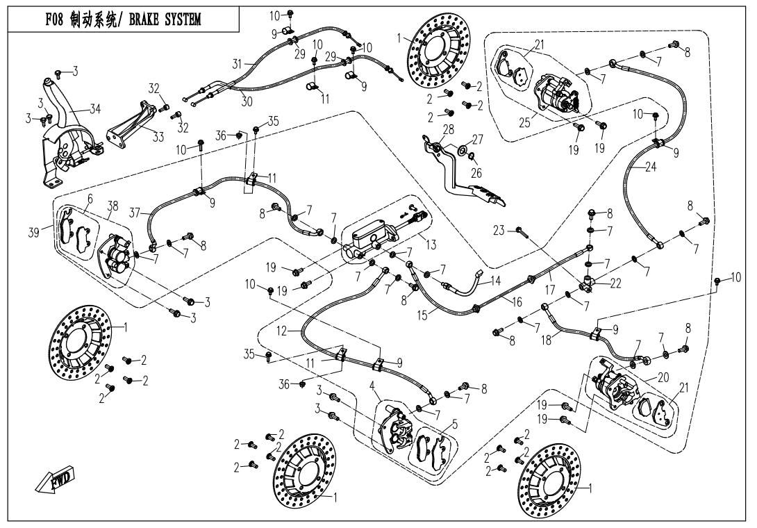 Picture of F08 - BRAKE SYSTEM