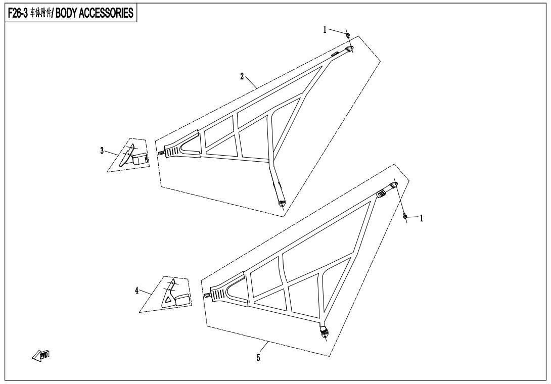 Picture of F26-3 - BODY ACCESSORIES