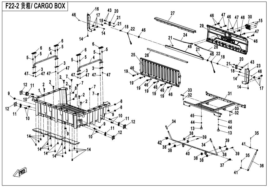 Picture of F22-2 - CARGO BOX