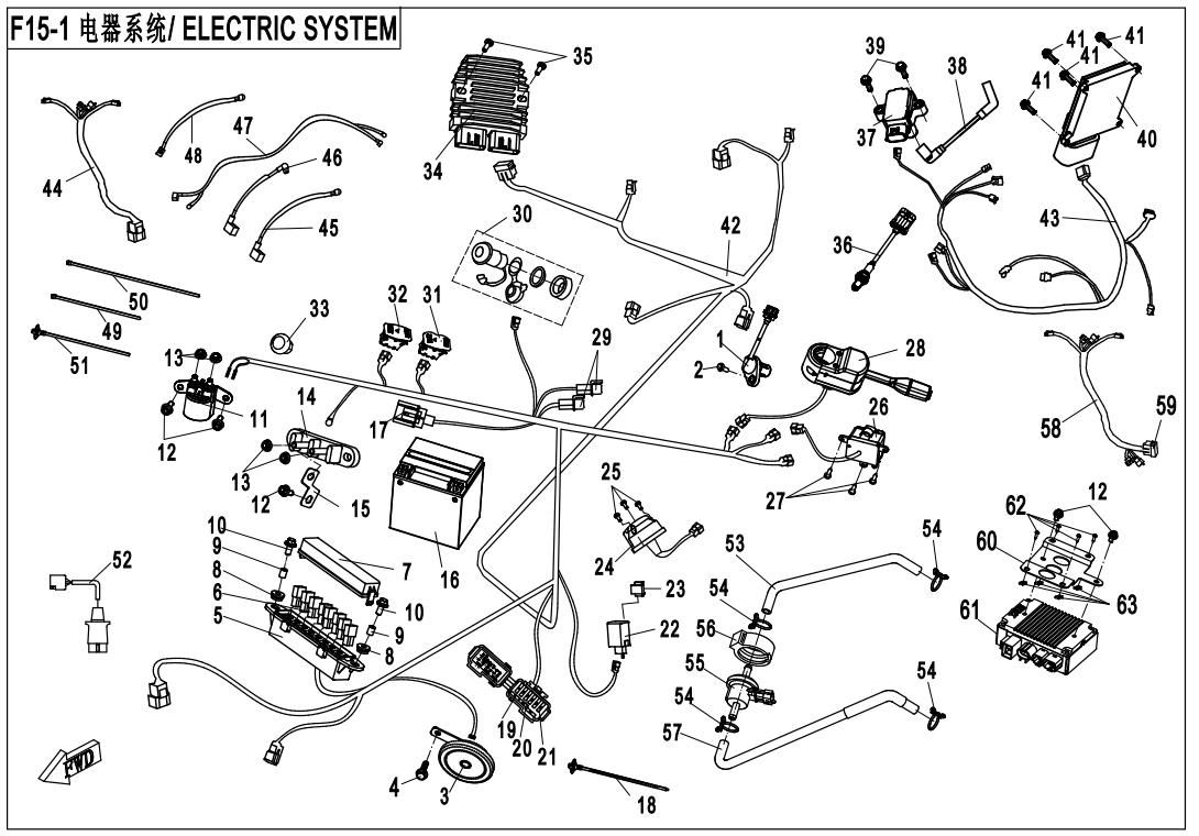 Picture of F15-1 - ELECTRIC SYSTEM