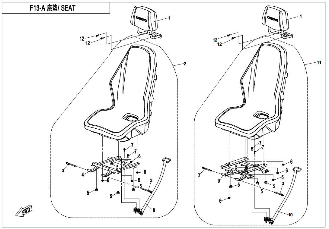 Picture of F13-A - SEAT
