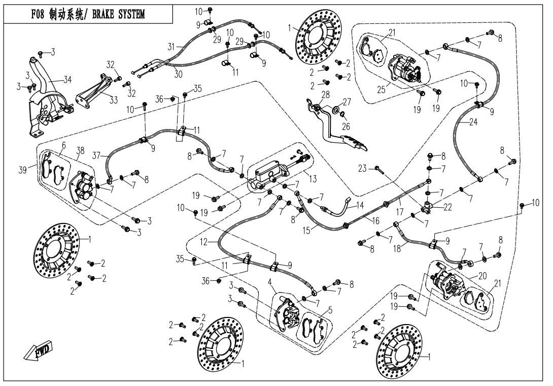 Picture of F08 - BRAKE SYSTEM
