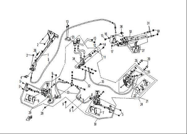 Picture of F20 - HYDRAULIC BRAKE SYSTEM