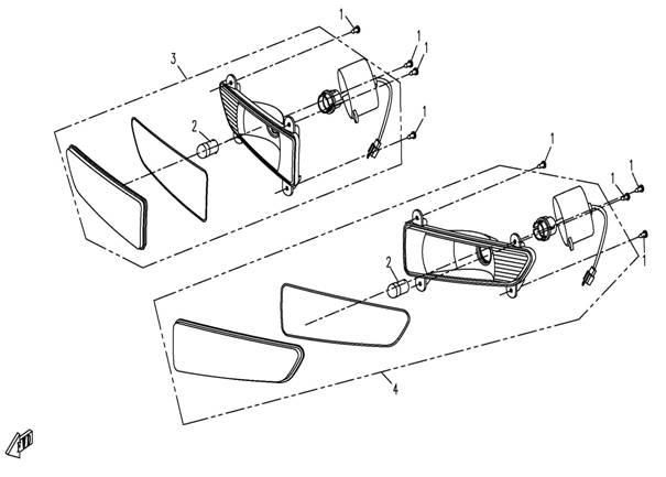 Picture of F16 - FRONT TURN LIGHT