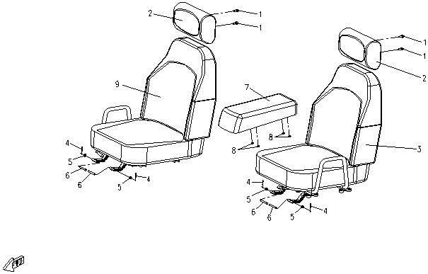 Picture of F10 - SEAT ASSY