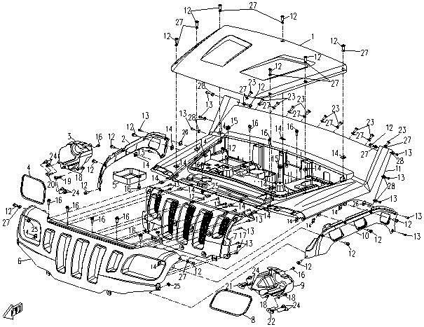 Picture of F05 - PLASTIC PARTS I