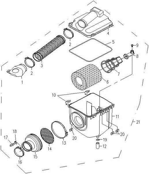 Picture of F36 - AIR FILTER ASSY