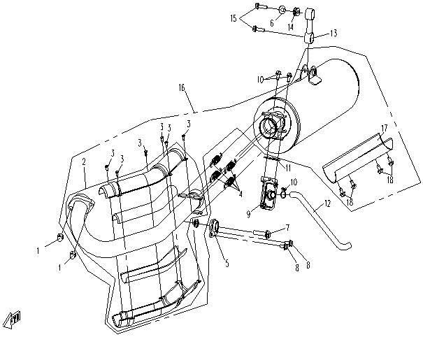 Picture of F13 - MUFFLER